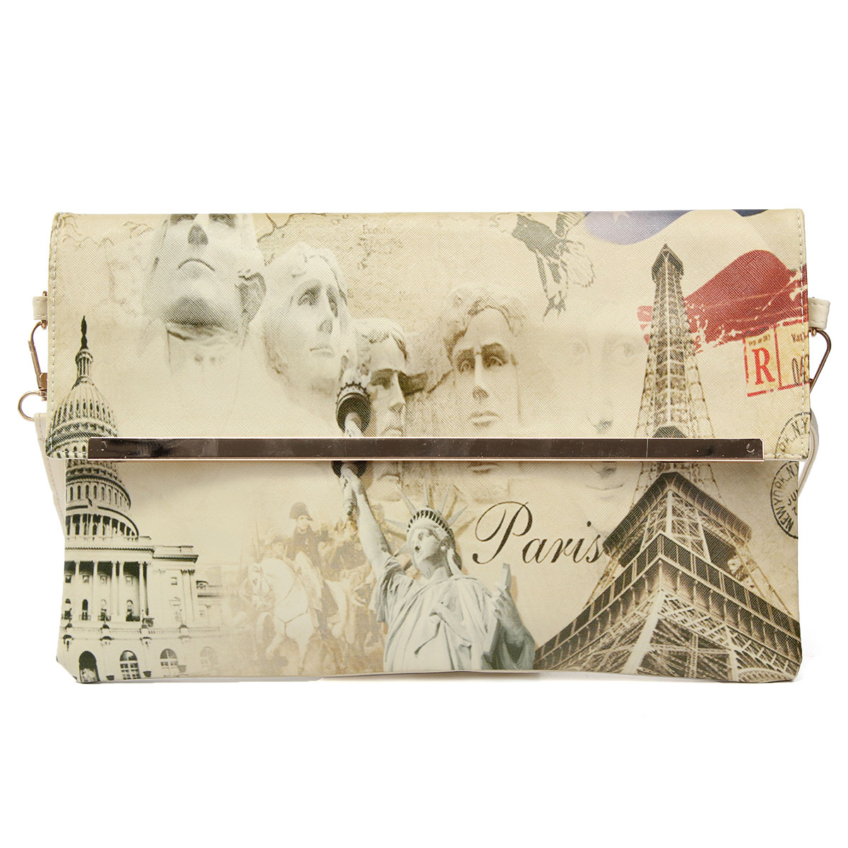 Women Tote Envelope Graffiti Pattern Print Clutch Handbag Shoulder Purse Bag | eBay