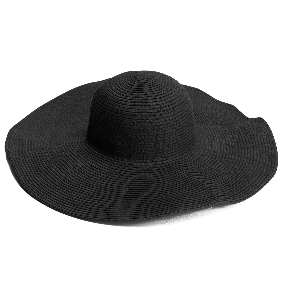 Chapeau de Plage Capeline Pliable Anti Soleil Paille Eté