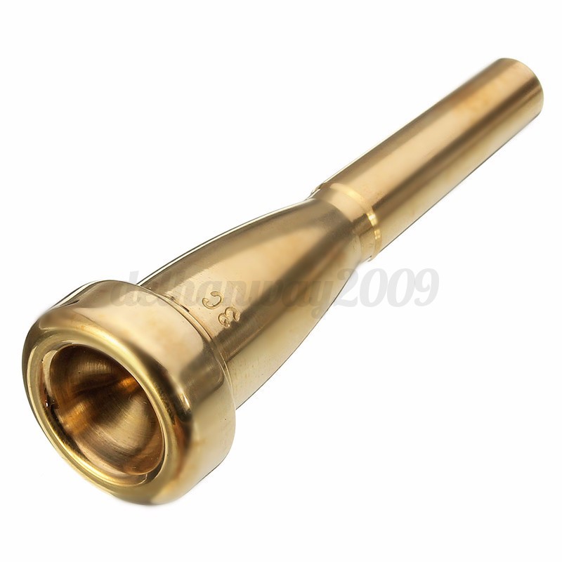  Plated Mega Rich Tone Trumpet Mouthpiece 3C Size for Bach New  eBay