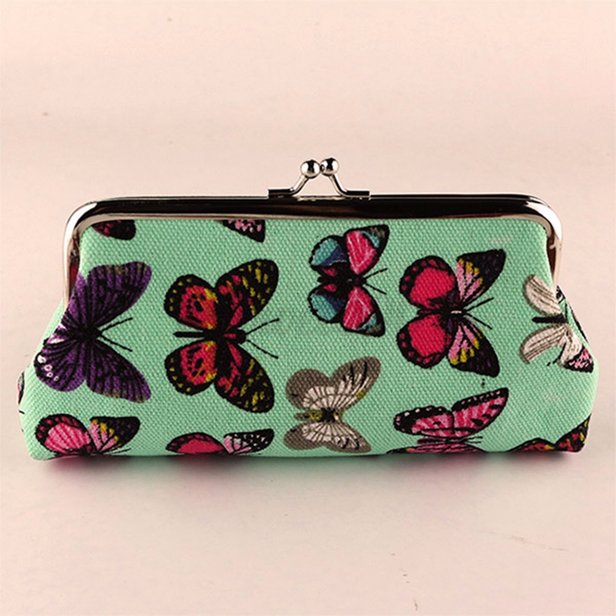 Cute Lady Butterfly Canvas Women Coin Wallet Purse Small Bag Handbag Clutch | eBay