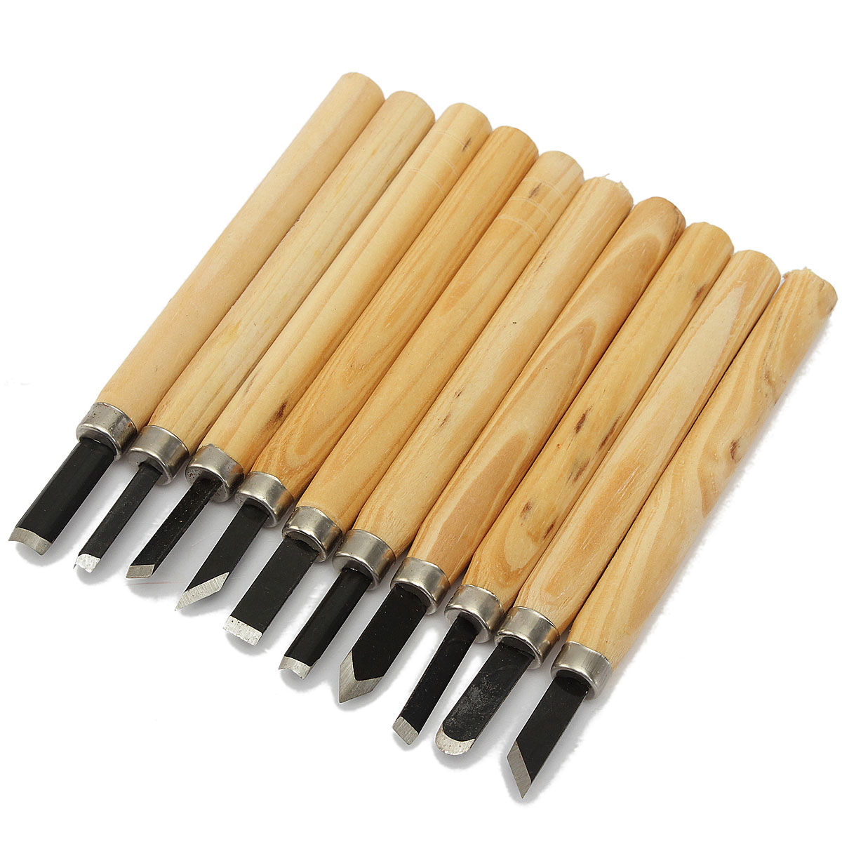 Details about 10PCS Wood Carving Carvers Working Chisel Hand Tool Set ...