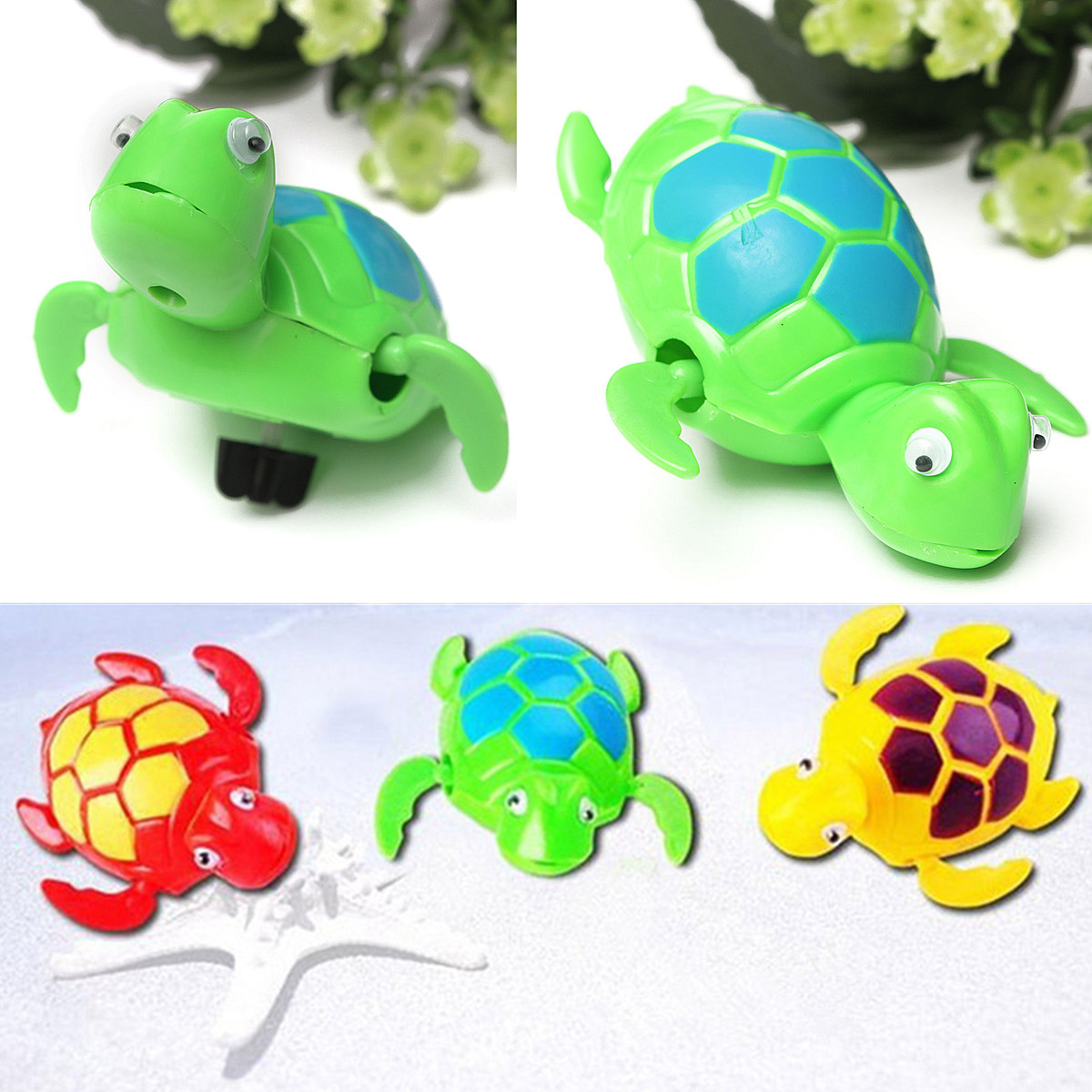 blow up turtle pool toy