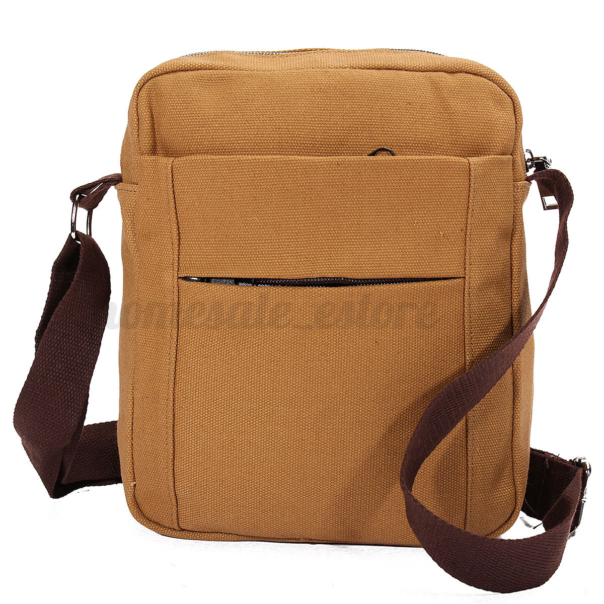 Men Vintage Canvas Shoulder Bag Satchel School Messenger Bag Crossbody Handbag | eBay
