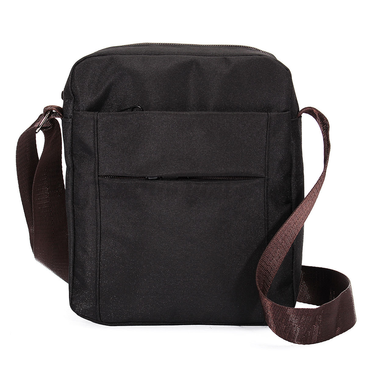 Men&#39;s Vintage Canvas Leather Satchel Small Shoulder Bag Travel Messenger Bag