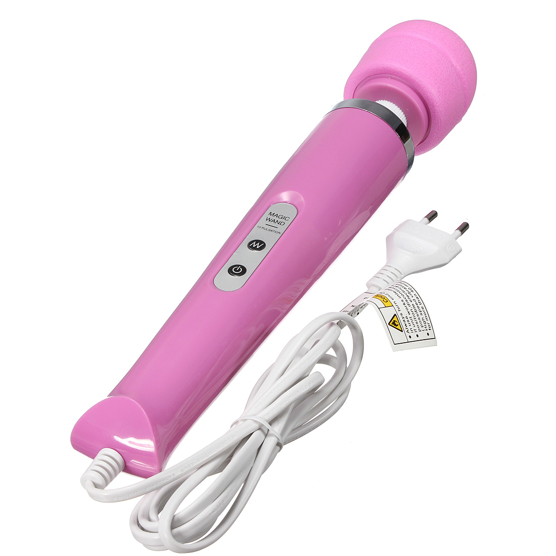 10 Speed Electric Magic Wand Personal Wired Relax Vibrate Full Body