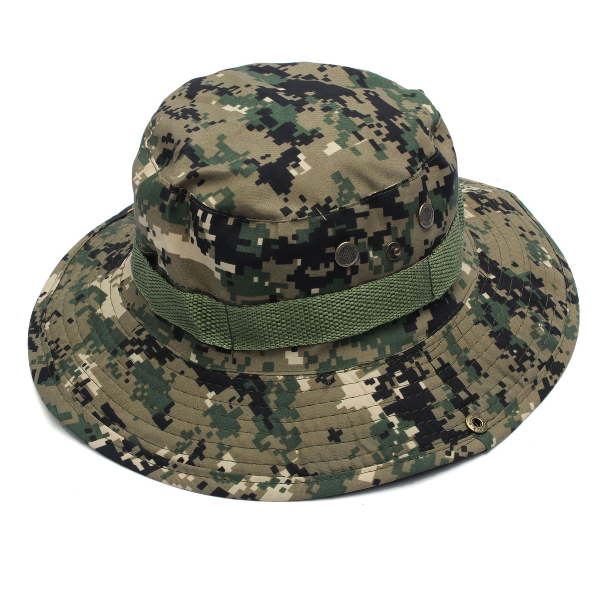 Bucket Hat Boonie Hunting Fishing Outdoor Cap Wide Brim Military Unisex ...