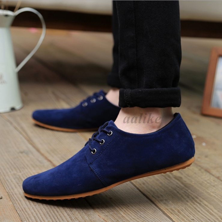 Mens Casual Stylish Suede Slip On 