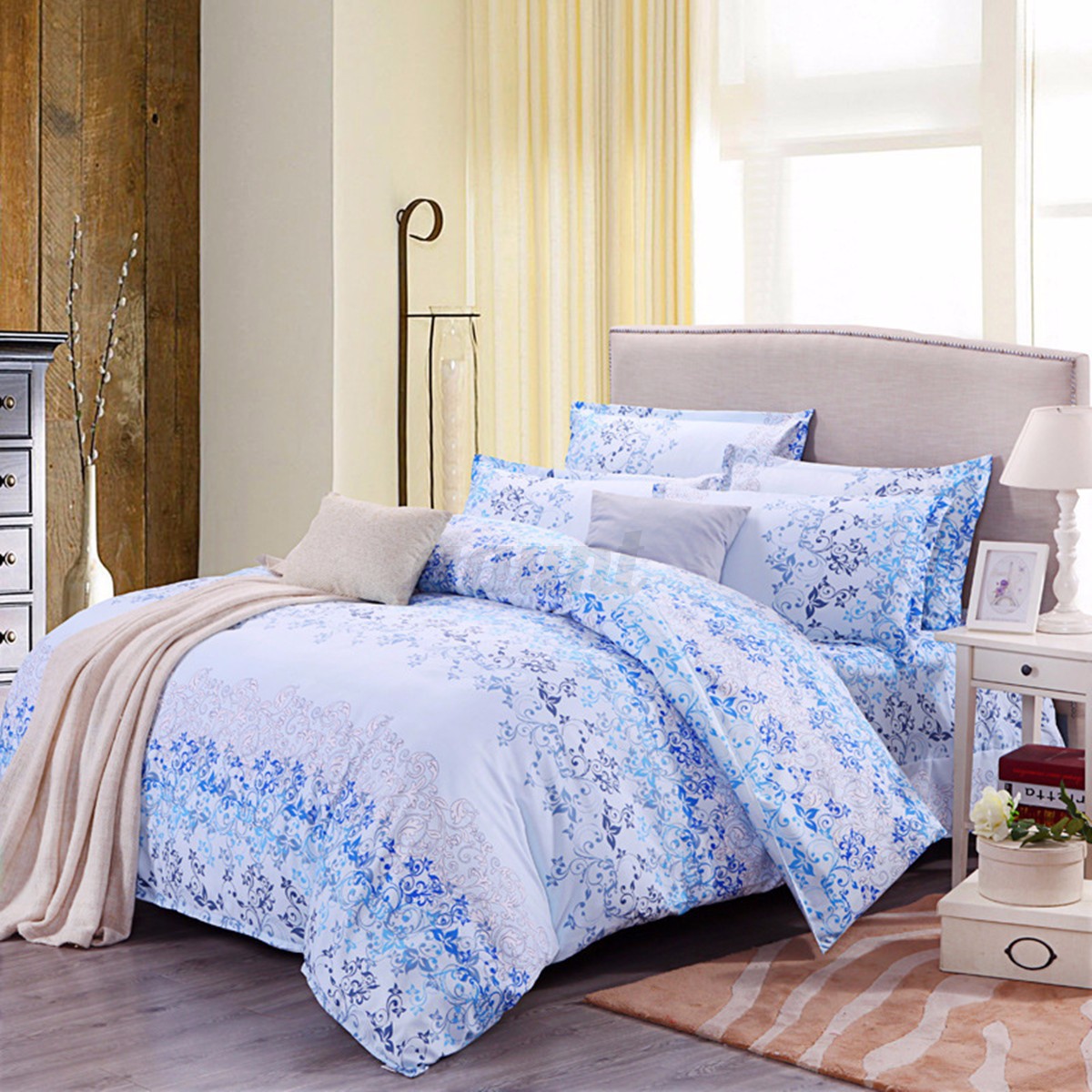 Modern Duvet Cover With Pillow Case Quilt Cover Set ...