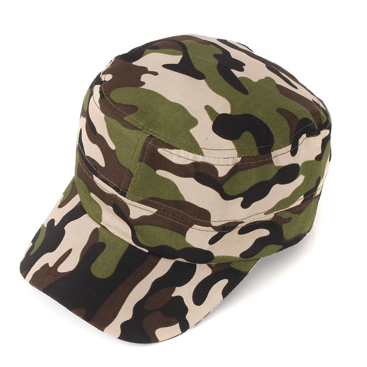 Camouflage Army Camo Baseball Cap Forest Hunting Adjustable Cadet ...