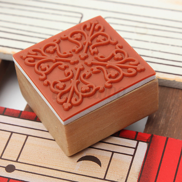 Vintage Style Rubber Stamps 6