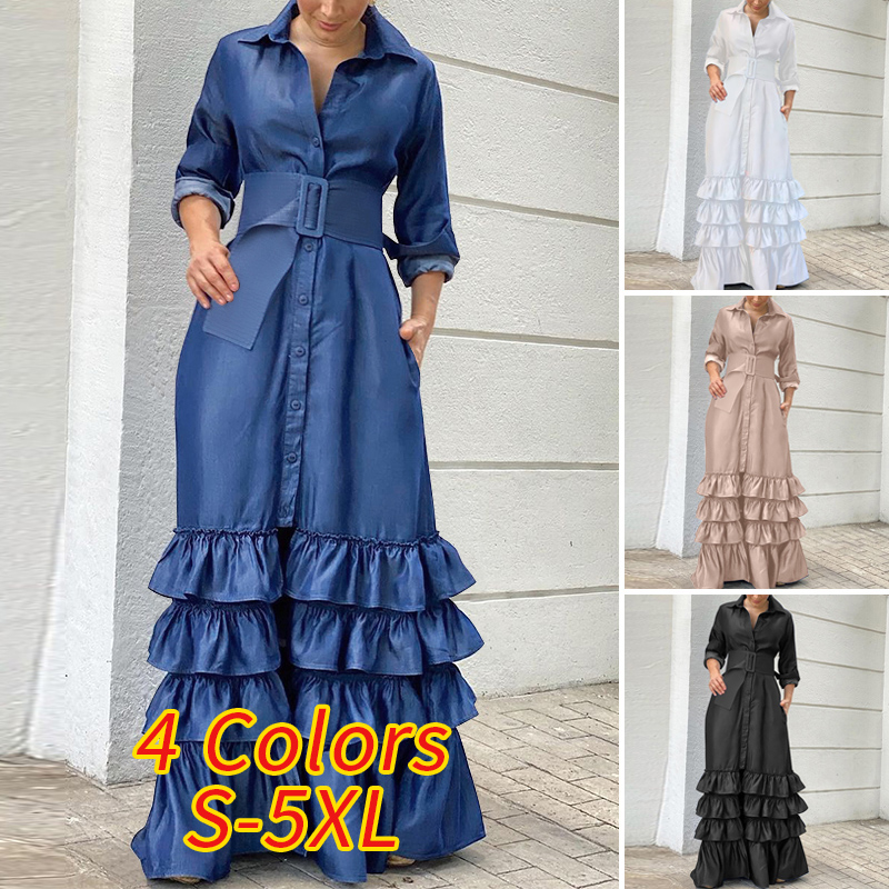 Check Cotton Collar Long Sleeve Blouses - Floryday @ floryday.com  Cotton  tops designs, Shirts women fashion, Women blouses fashion