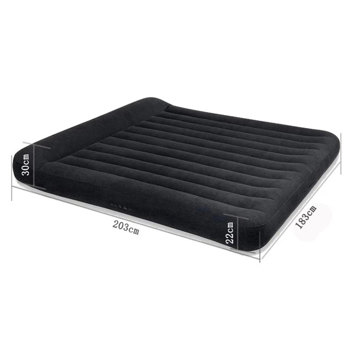 Inflatable Travel Air Bed Airbed Mattress Downy Sleeping Camping