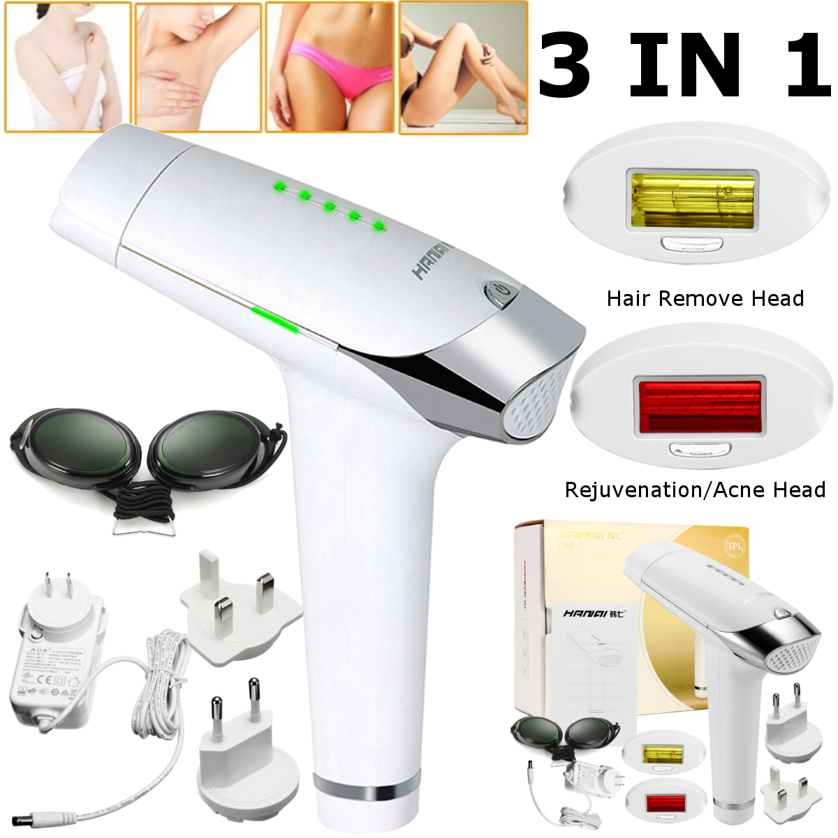 Ipl Laser Permanent Hair Removal Machine Skin Rejuvenation 2