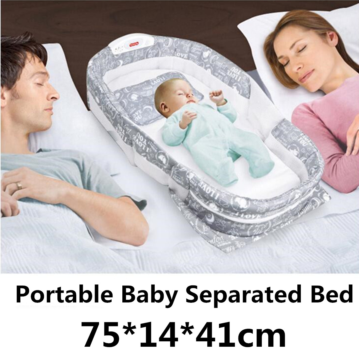 portable baby separated bed