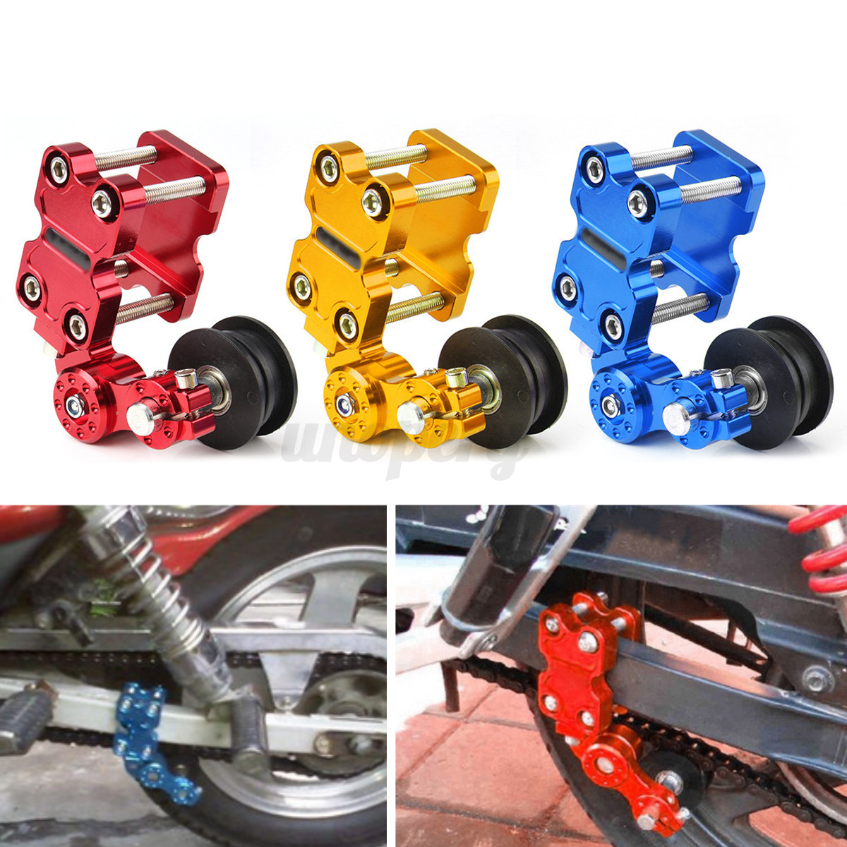 Automotive Aluminum Chain Tensioner Bolt on Roller Adjust Motorcycle