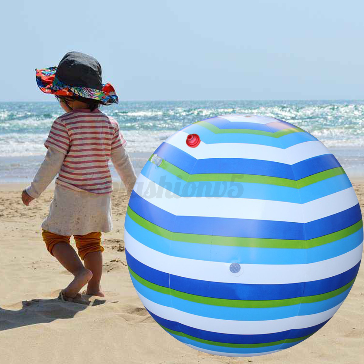 sprinkler beach ball