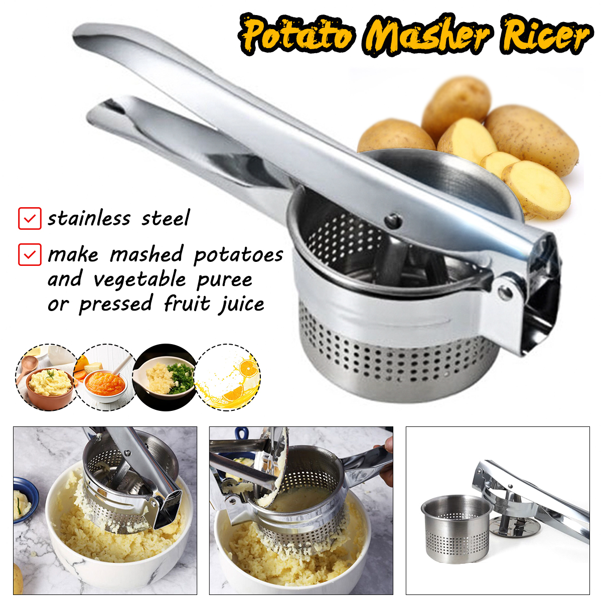 potato press ricer