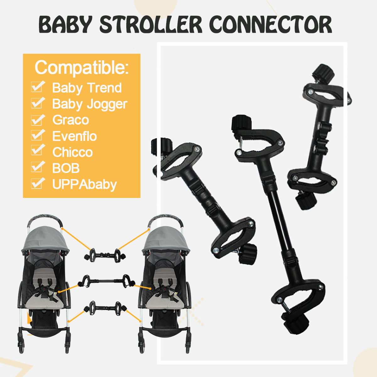 stroller connector
