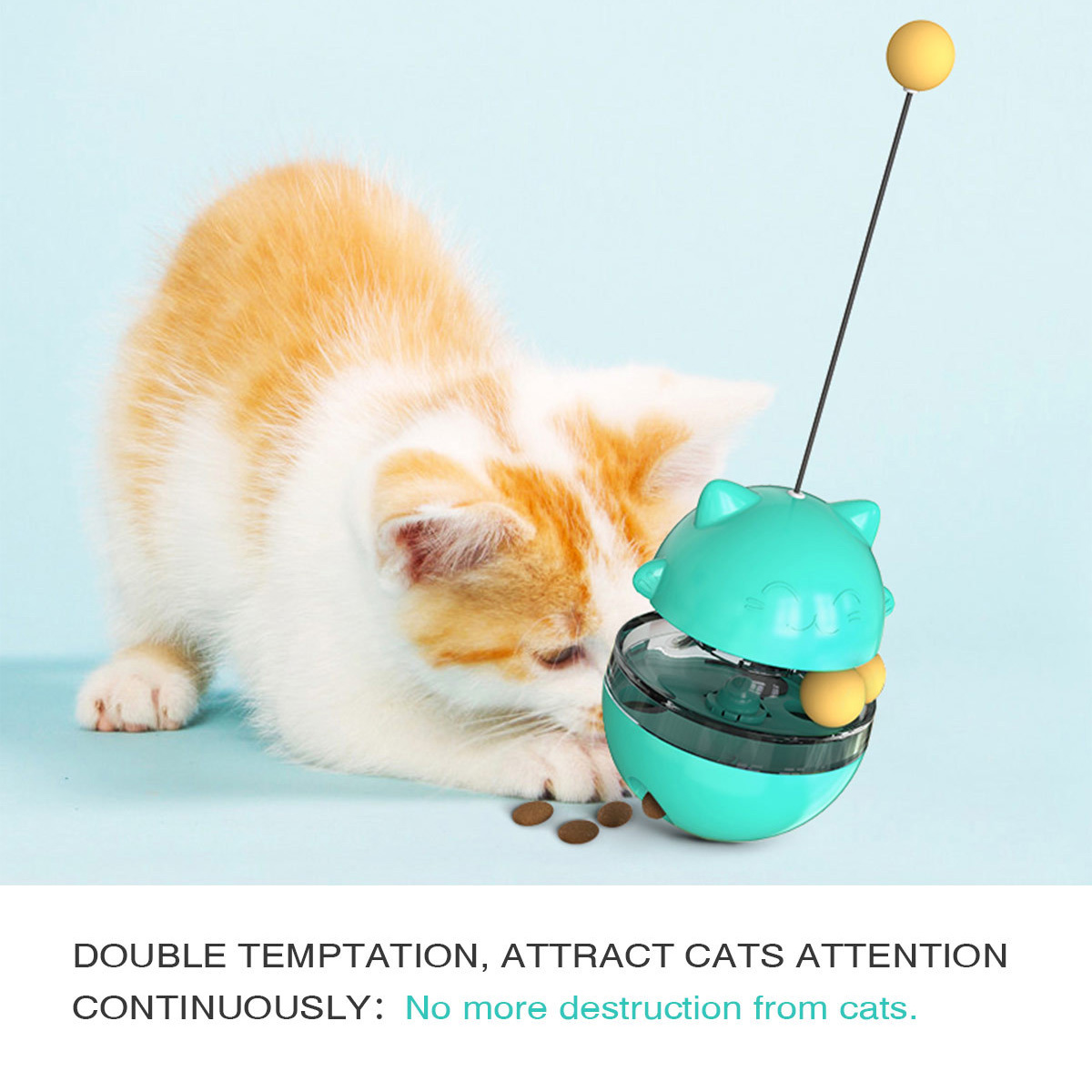 cat treat toy dispenser