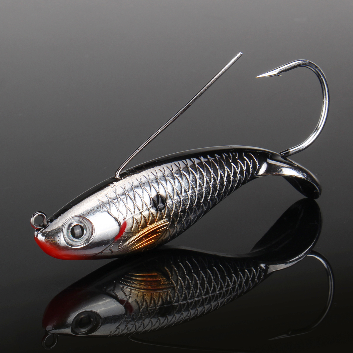 Weedless Shad Sinking Lures - Pike Perch Zander Bass ...