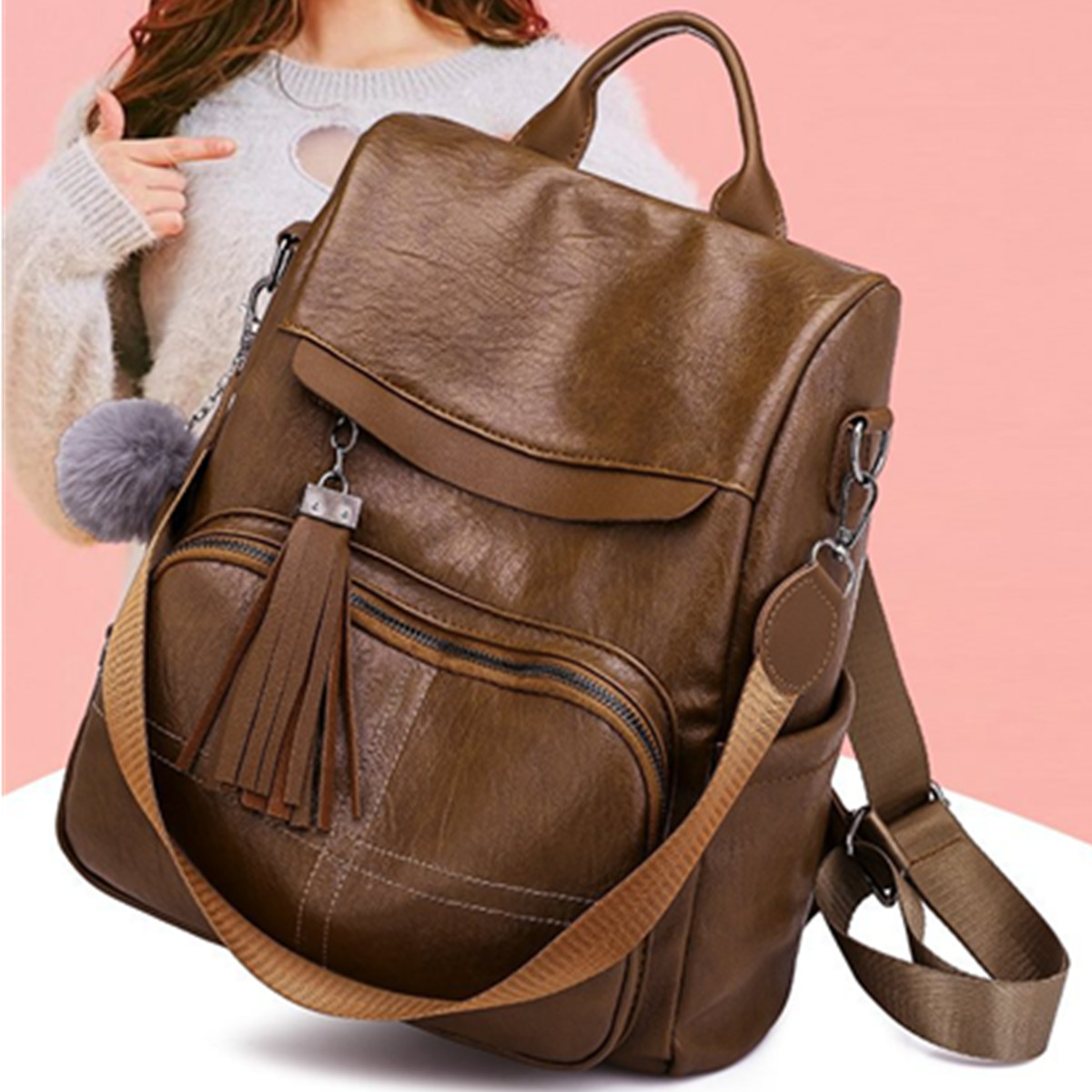 ladies satchel backpack