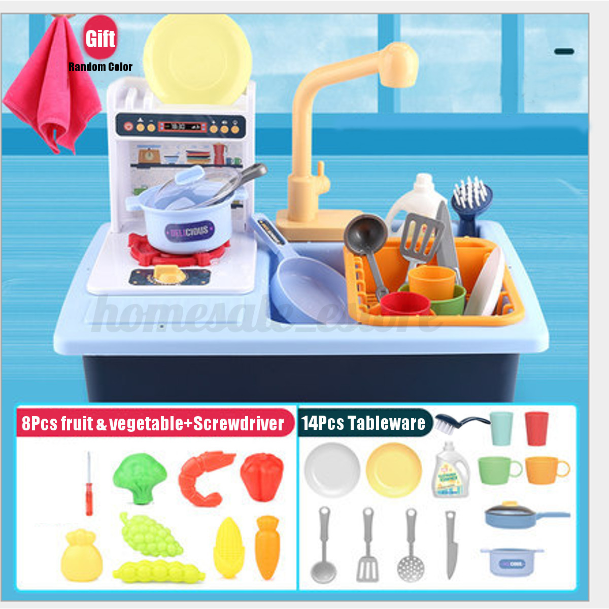 play dishwashing set