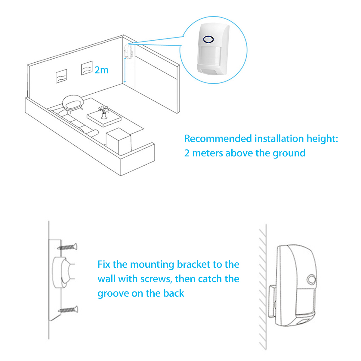 Infrared motion sensor схема подключения