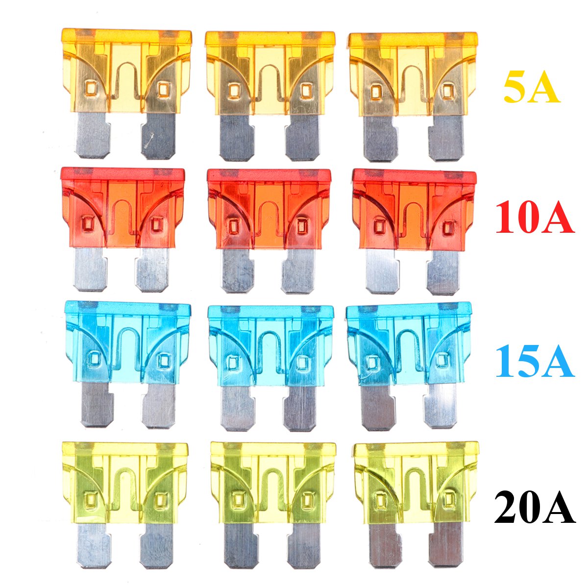 Car Relay Box 6 Relays Blade Fuse Relay Box for Marine boat Universal