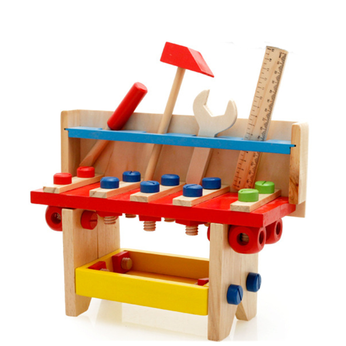 childrens wooden tool bench