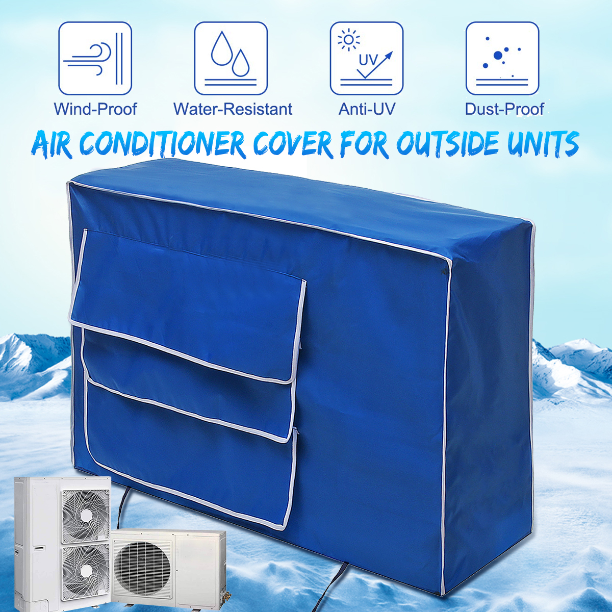 waterproof air conditioner cover