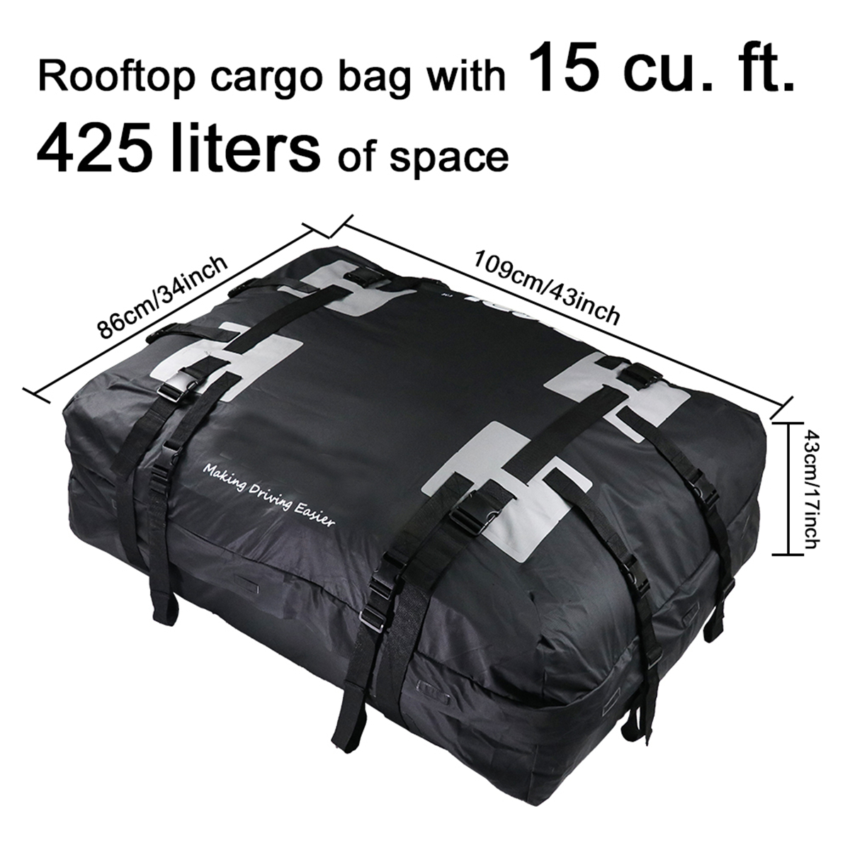 roof bag for roof bars