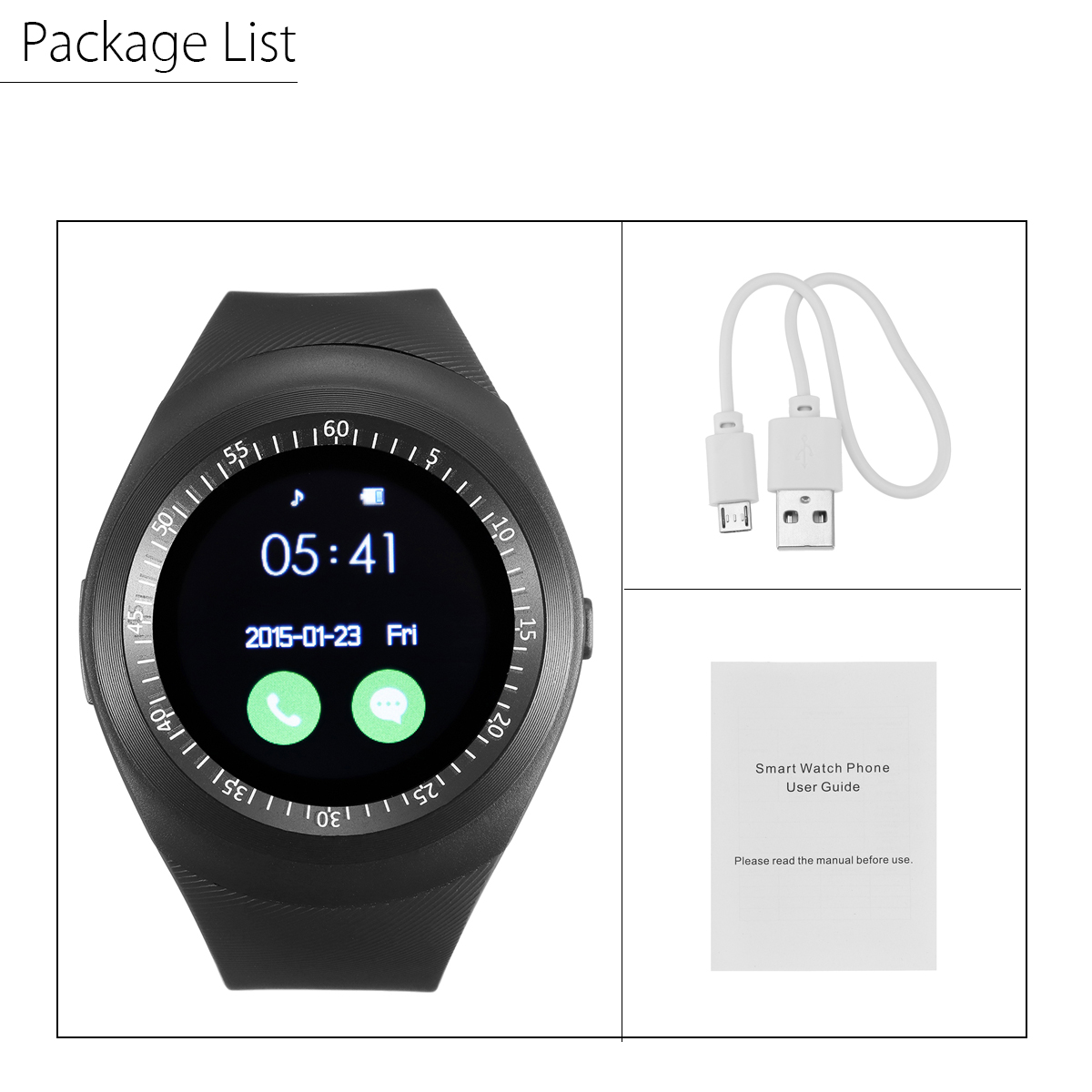 y1 smart watch manual