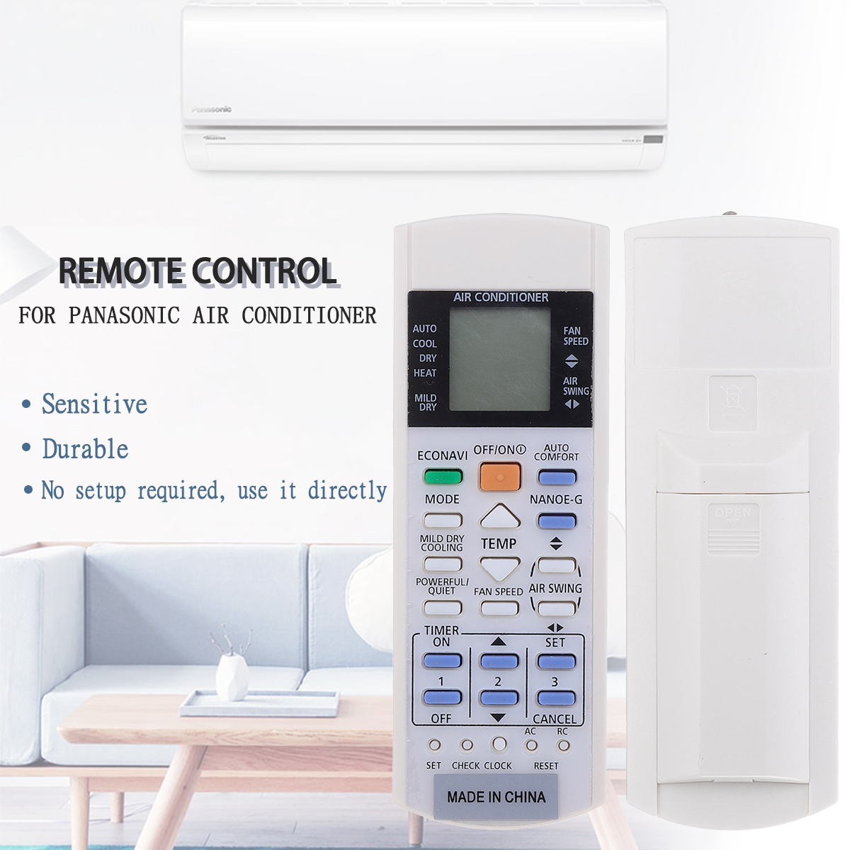 Panasonic Air Conditioner Remote Manual