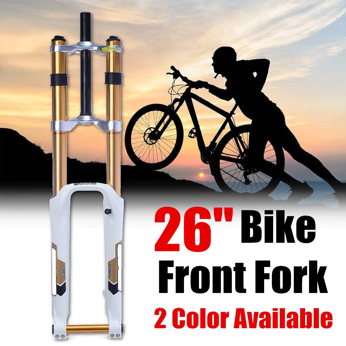 downhill fork 26