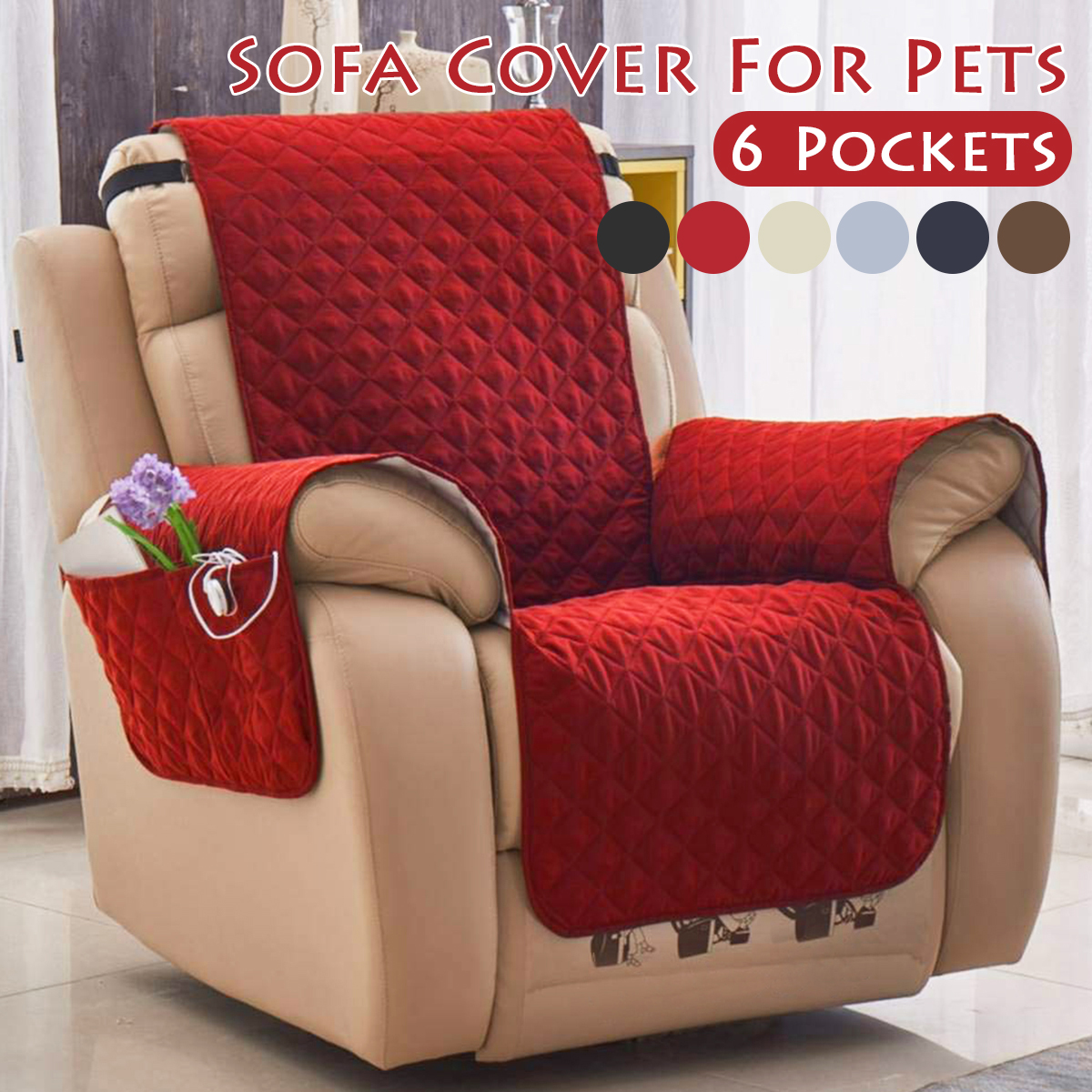 Sofabezug Sofaschoner Sesselbezug Sofa Sessel Schutz Hund Katze