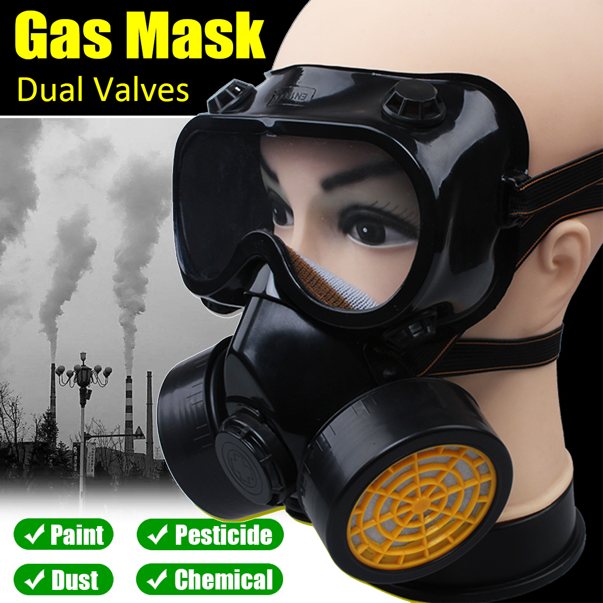 half face gas mask quotes