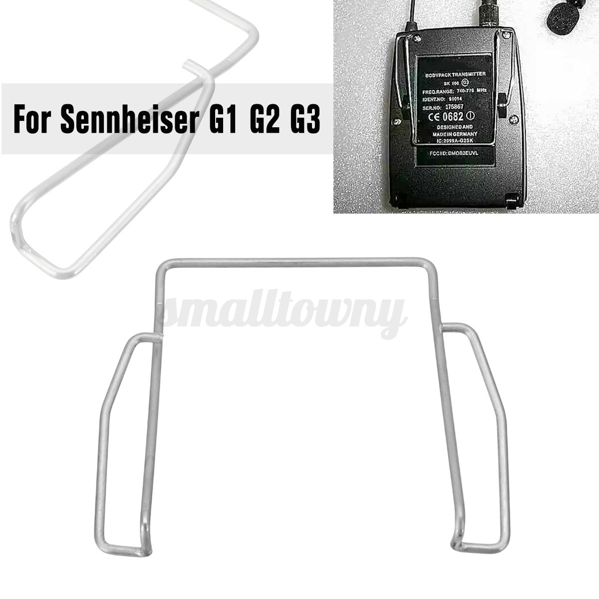 Belt Clip for Sennheiser Bodypacks G1 G2 G3 EW100 EW300 EW500 Wireless Pack e s