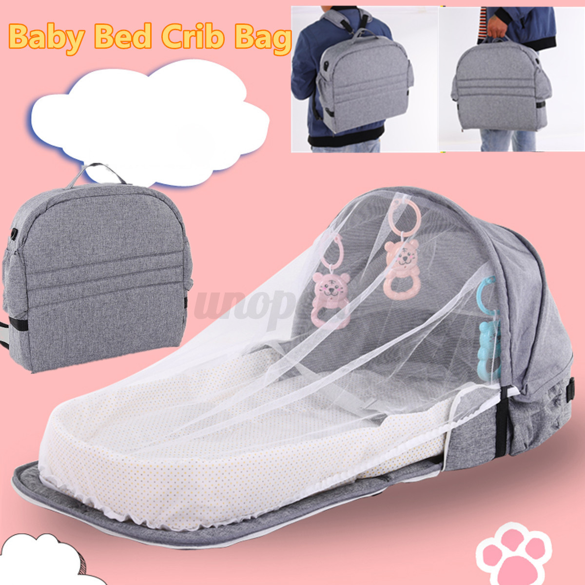 carry on travel crib