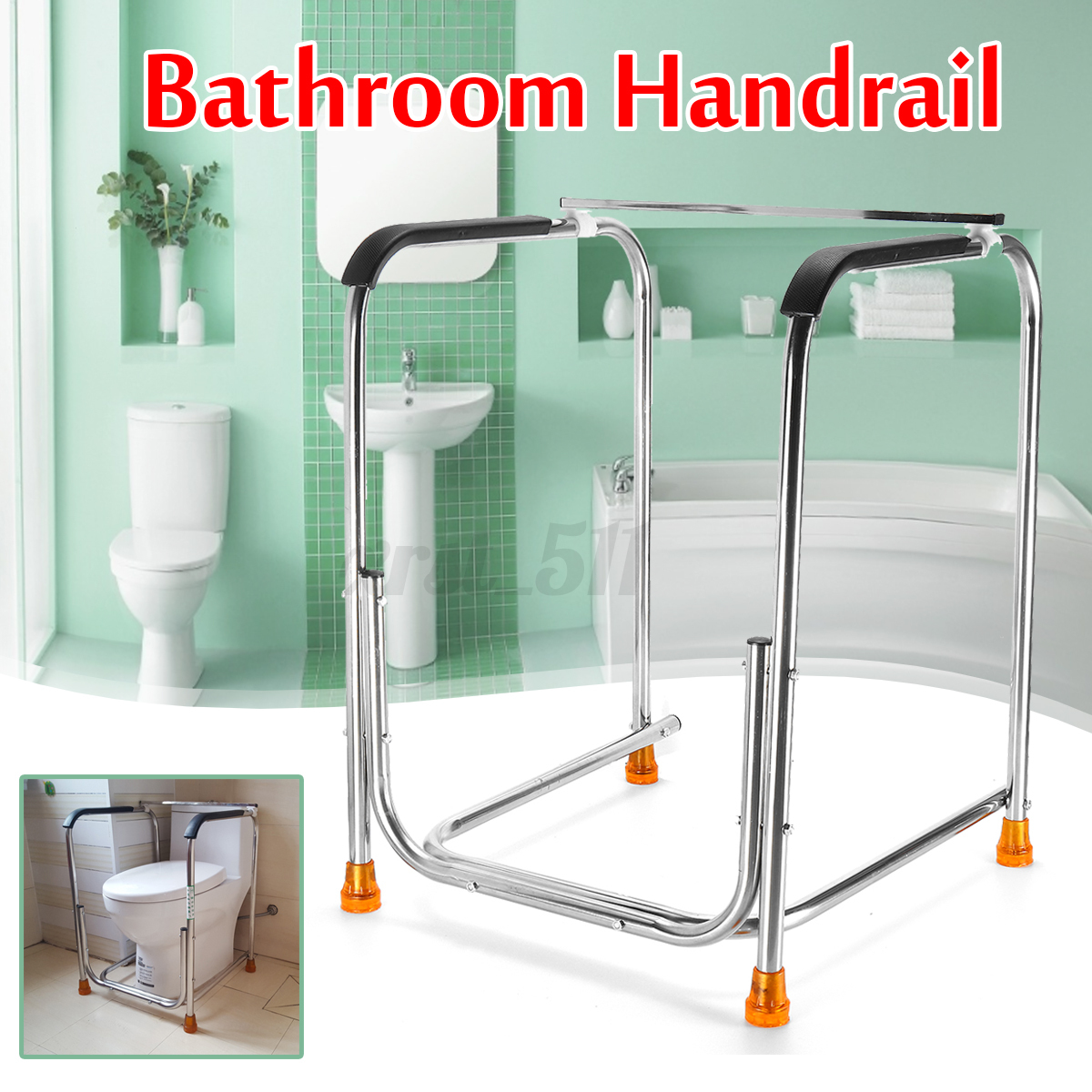 handicap bathroom rails