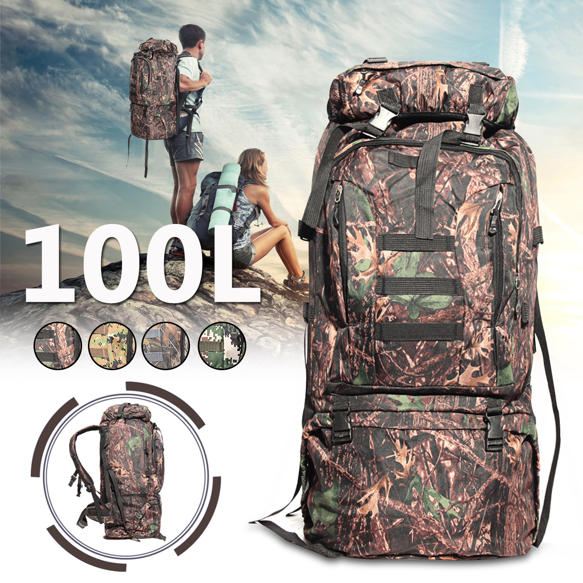 100l travel backpack