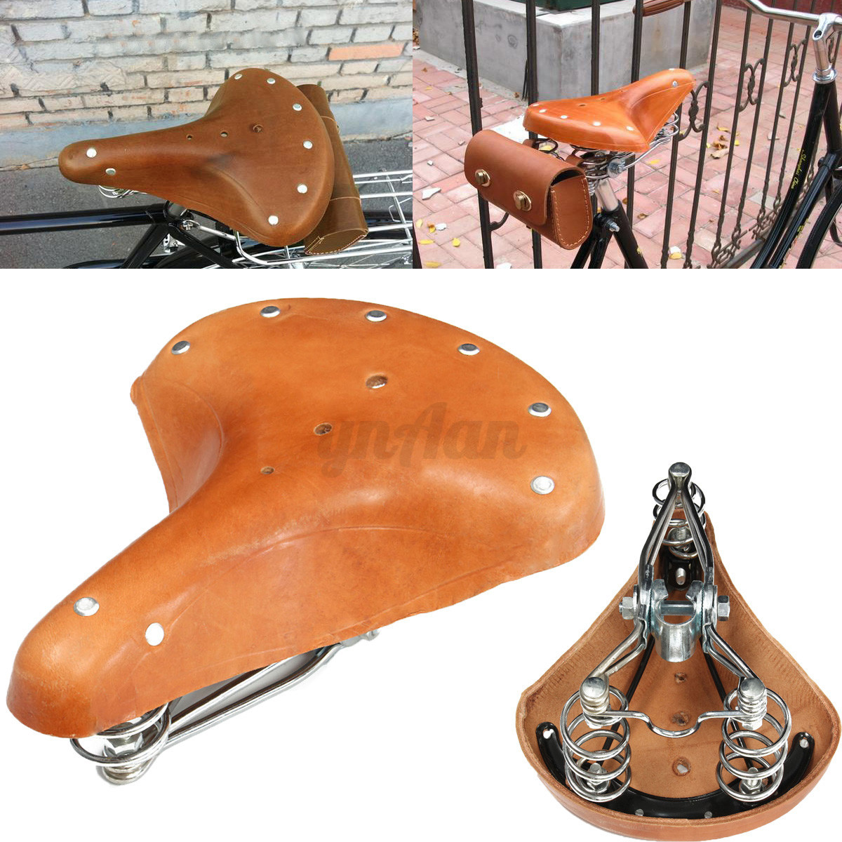 vintage bicycle seat