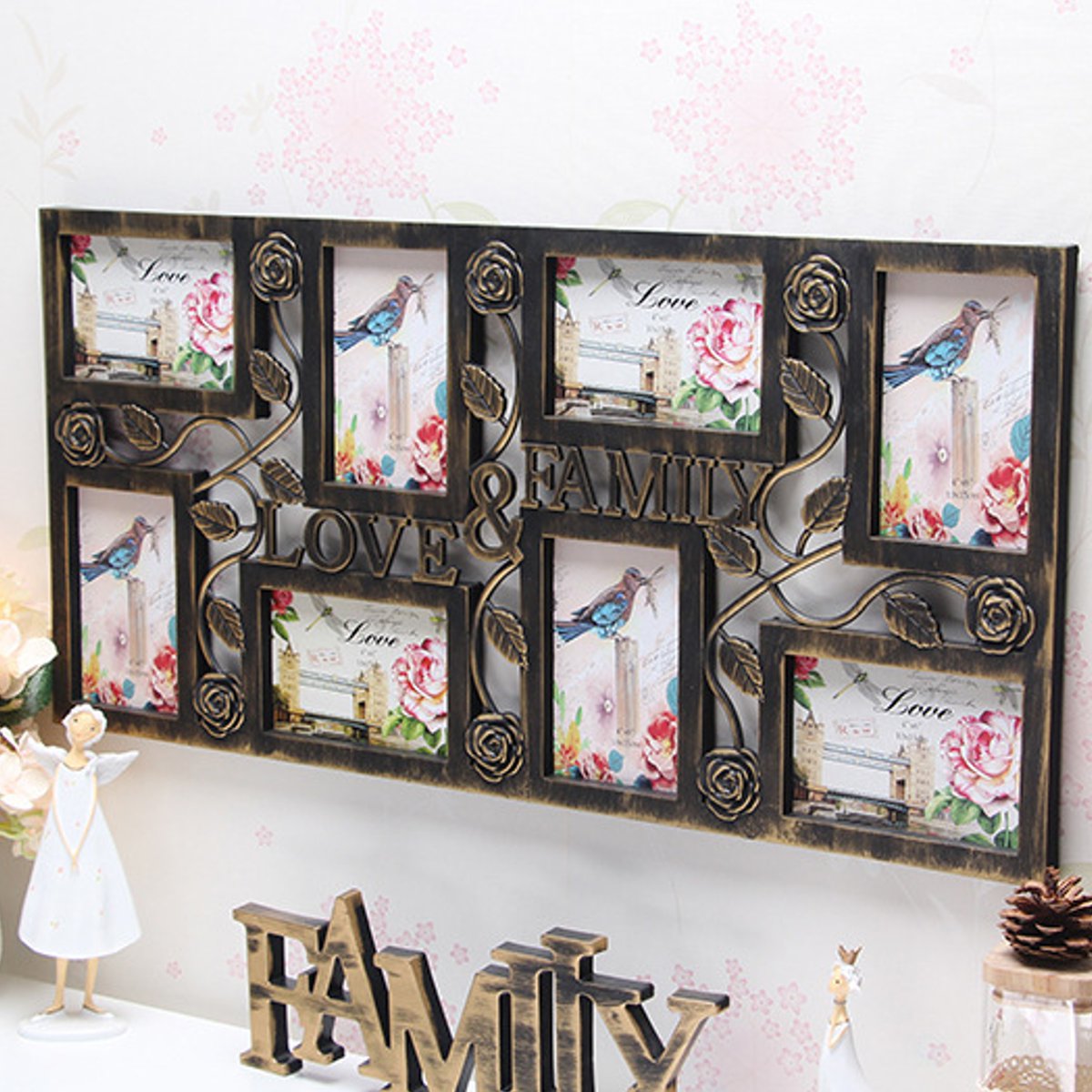 ideas of photoframe wall hanging type hand made