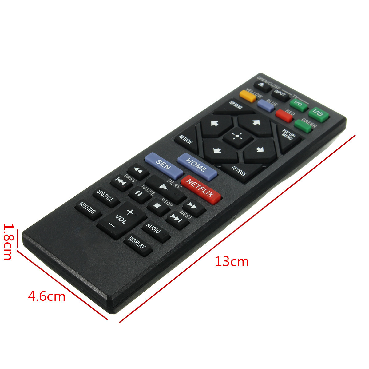 Remote Control For Sony Blu-Ray DVD Disc Player BDP-S2500 ...