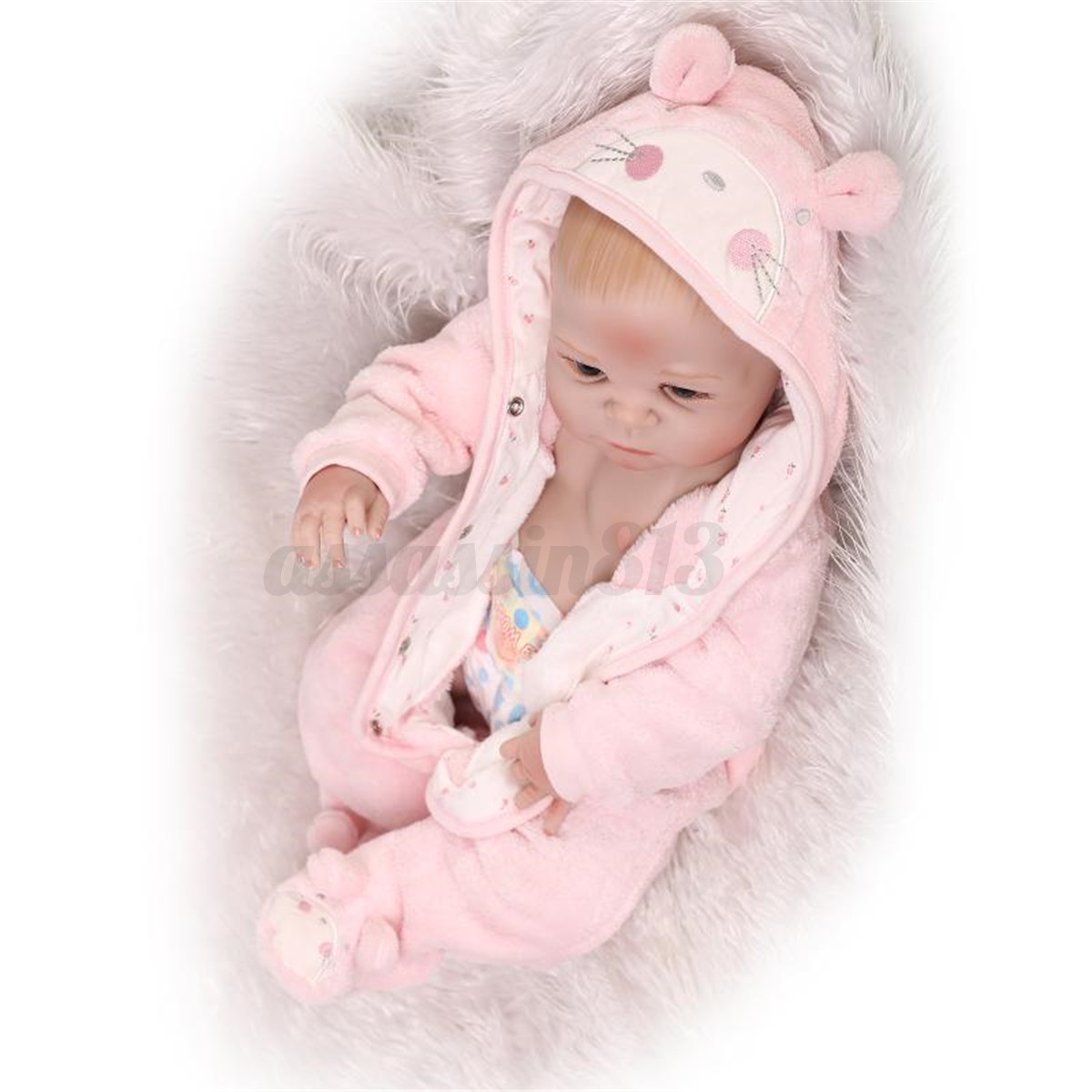 ヾ(^ ^)ﾉCute 42cm 웃 유 reborn reborn babies doll bald head ...