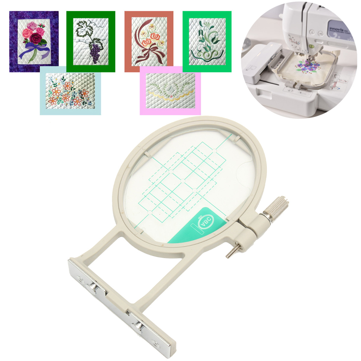Small Embroidery Hoop for Brother SE400 PE500 LB6800 Machine - Replaces