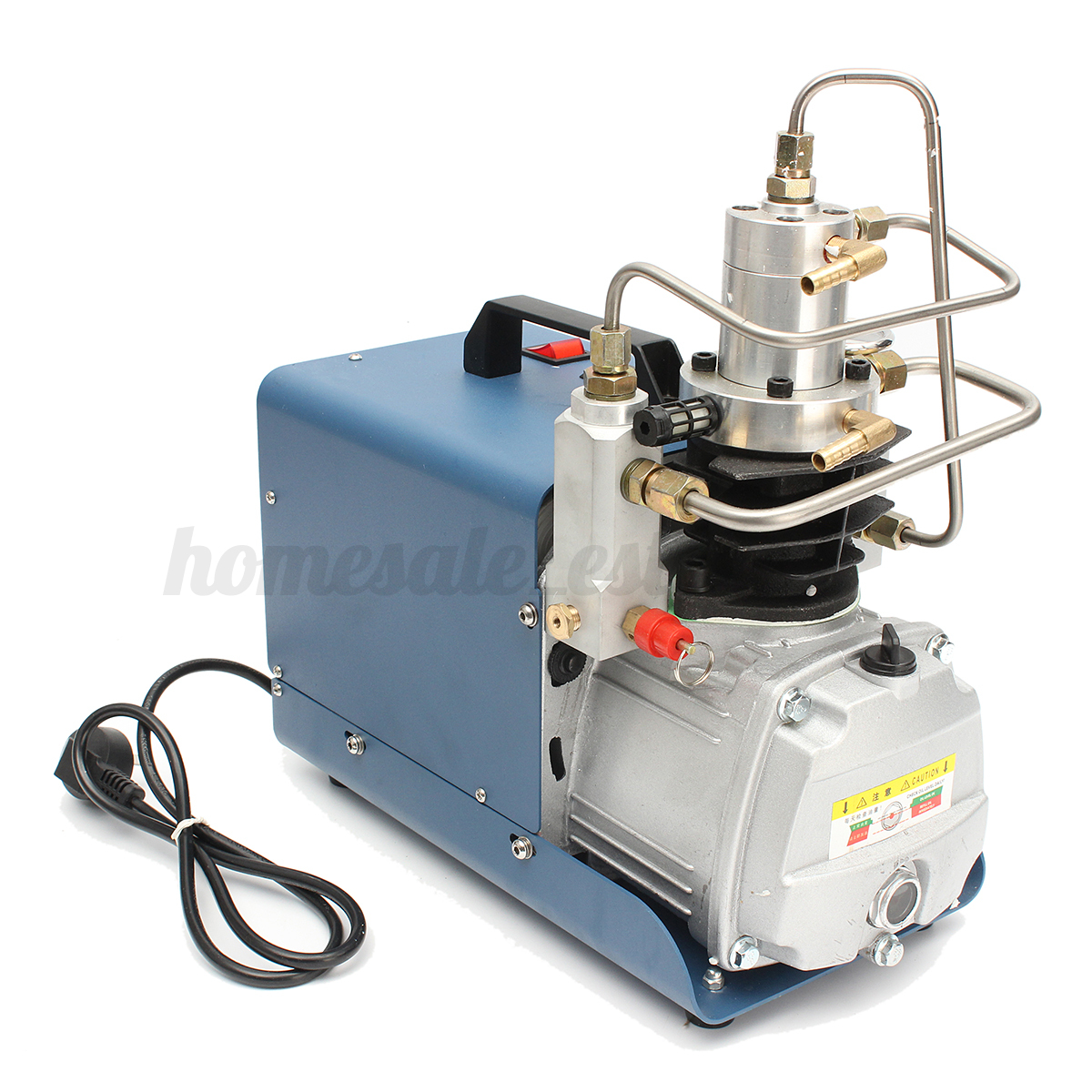 220V 30MPa 4500PSI Air Compressor Pump PCP Electric High Pressure Auto ...
